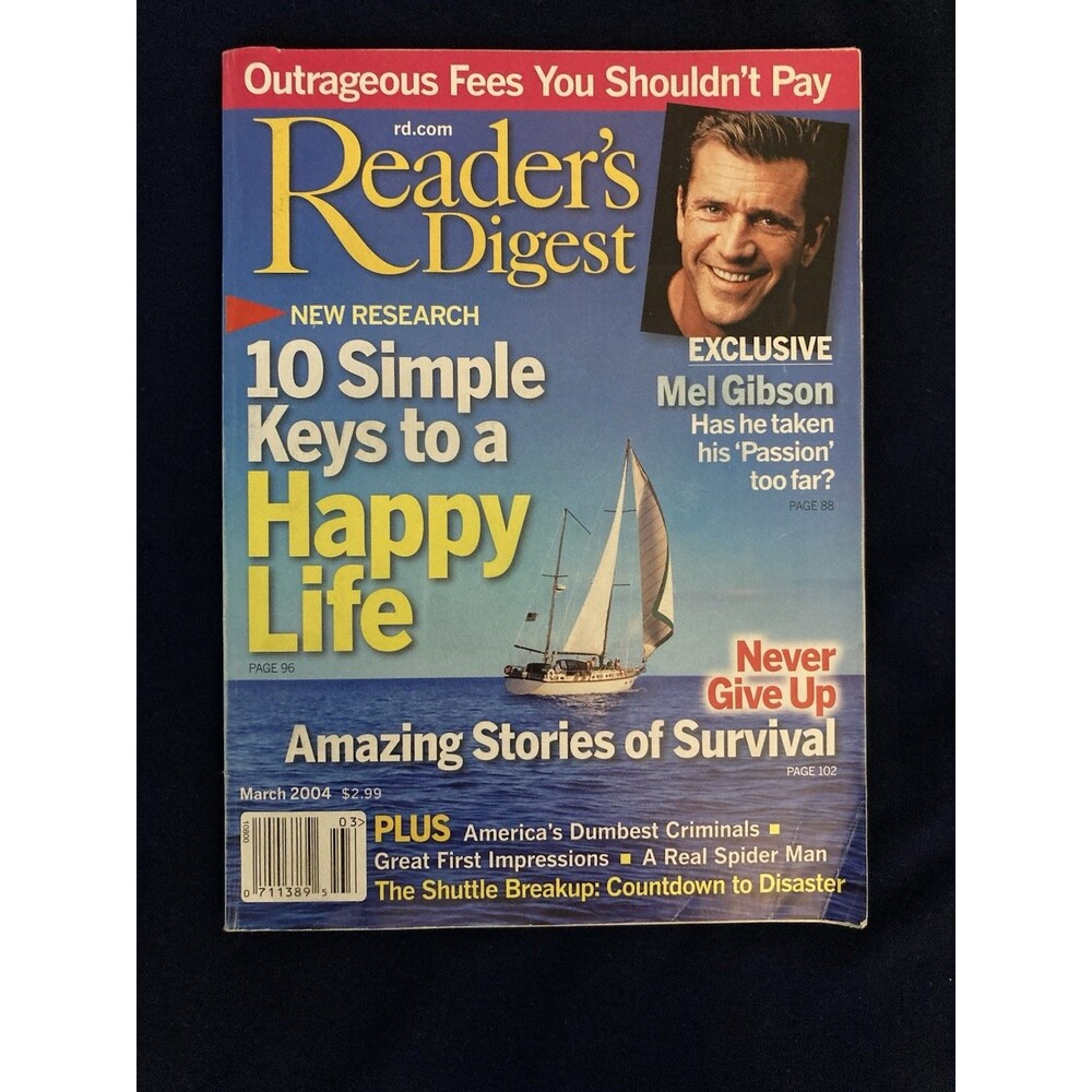Vintage Reader’s Digest Magazine | March 2004